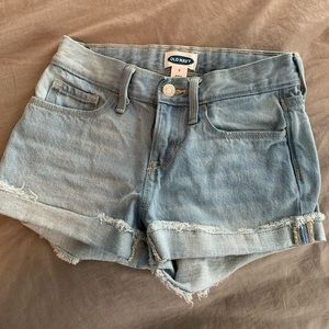 Old Navy girls jean shorts